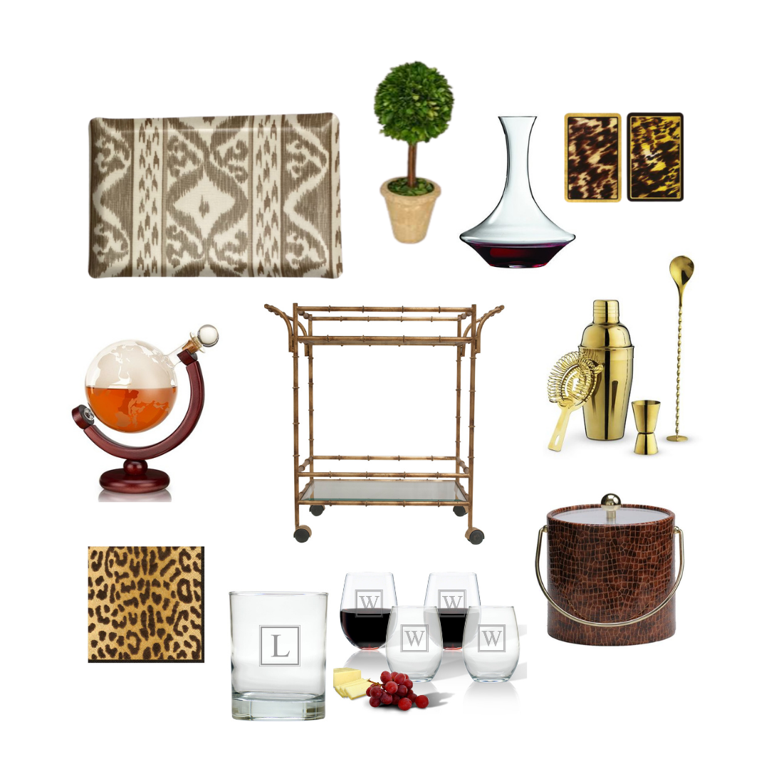 The Very Versatile Bar Cart In Library Style