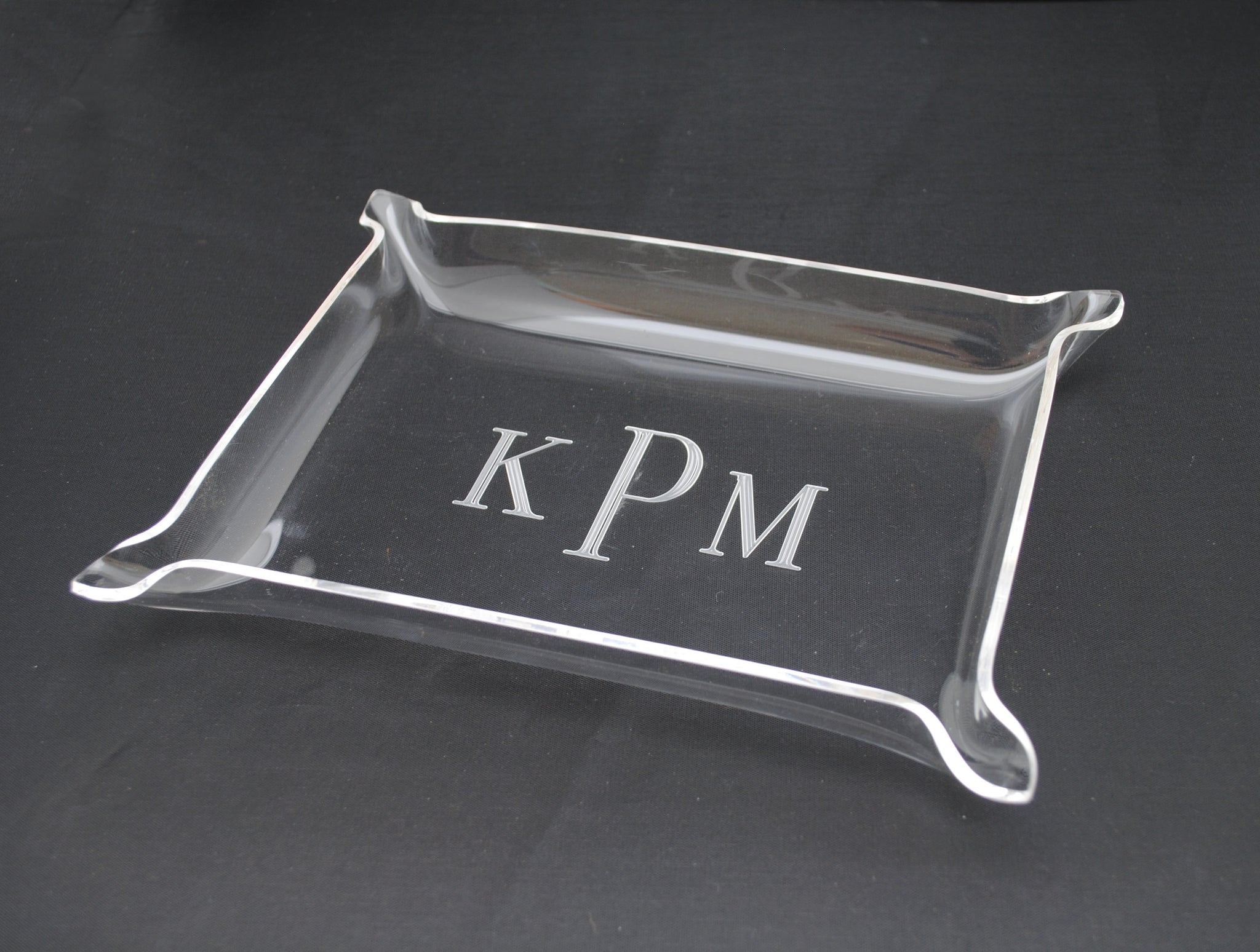 Personalized Clear Acrylic Drink Pitcher with Monogram